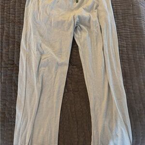 Striped Green Men's Sweatpants